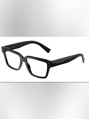 Dolce & Gabbana DG3384 Black Square Glasses